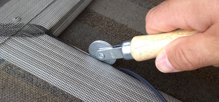 metal screen door repair in Eucalyptus Hills
