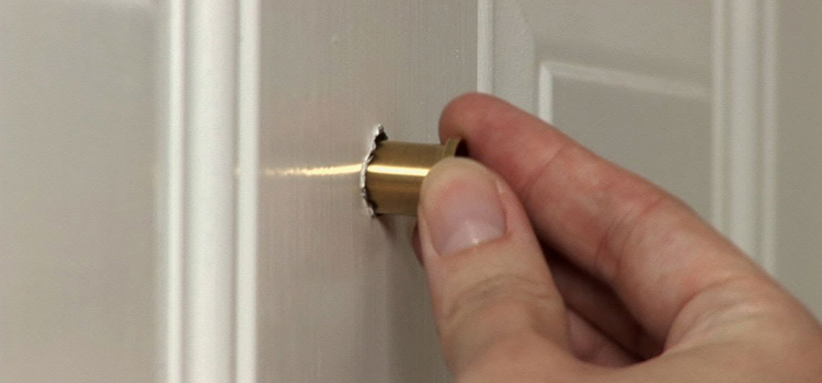 peephole door repair in Eucalyptus Hills